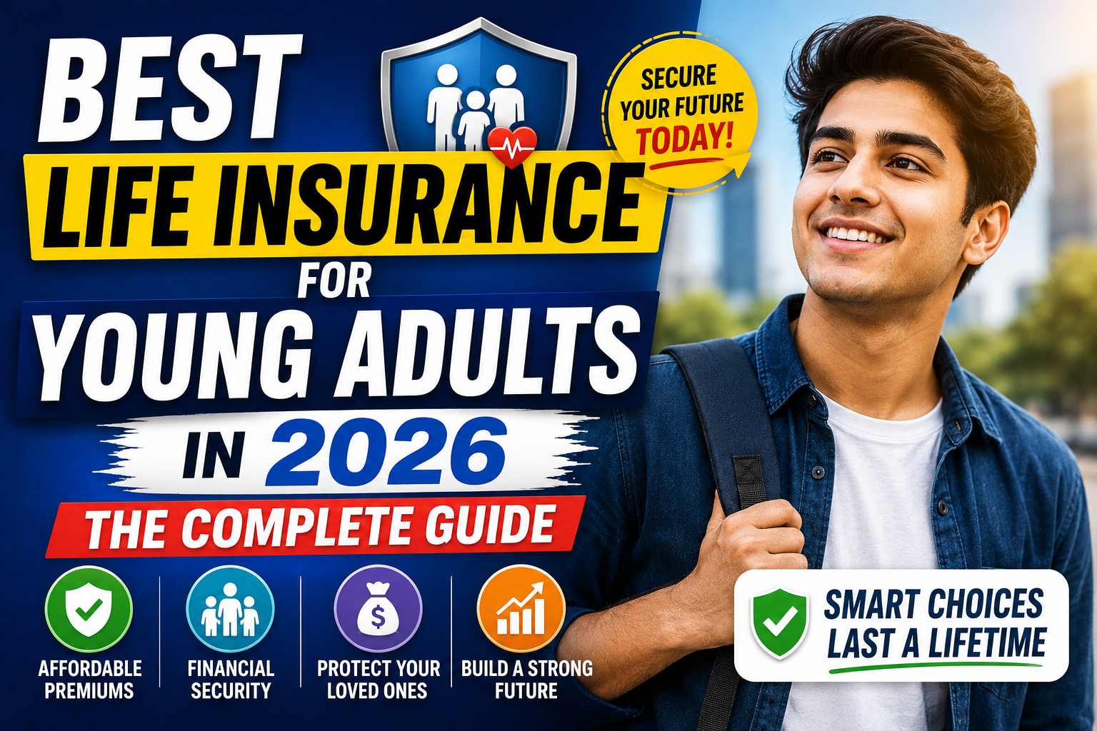 Best Life Insurance for Young Adults in 2026