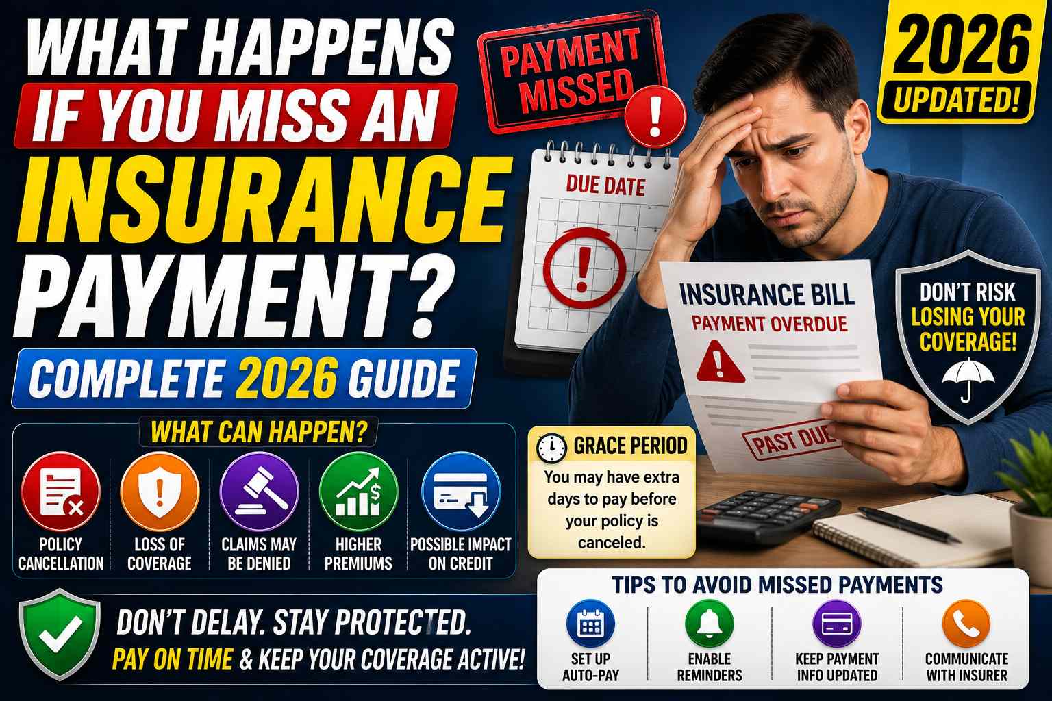 What Happens If You Miss an Insurance Payment