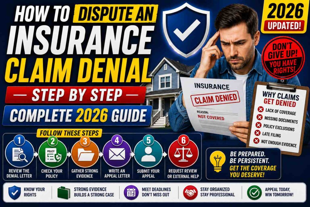 How to Dispute an Insurance Claim Denial