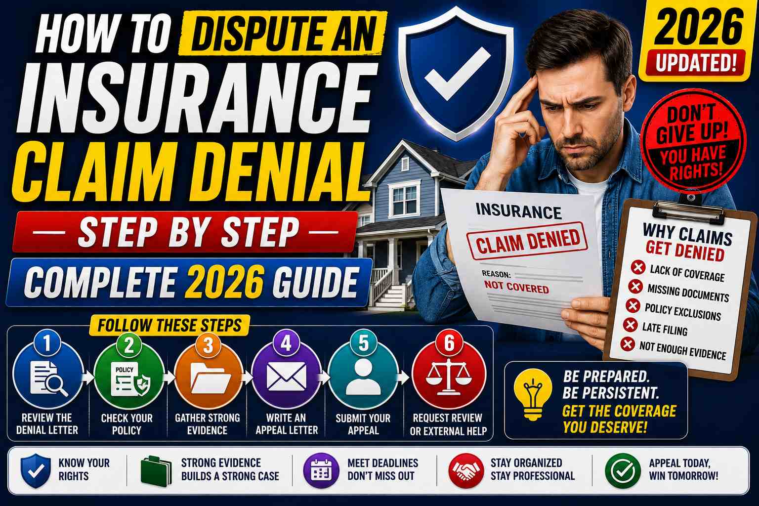 How to Dispute an Insurance Claim Denial